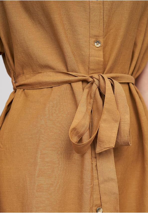 Pieces Damen Viskose Leinen-2