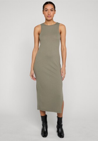 Ladies Long Racerback Rib Dress