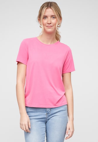 VIMODALA O-NECK S/S TOP/SU - NOOS