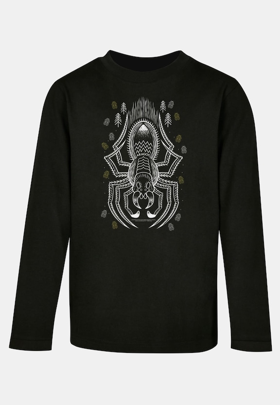 Harry Potter - Aragog Line Art Kids Longsleeve-0