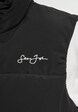 JM224-007-02 Script Logo Short Puffer Vest-4