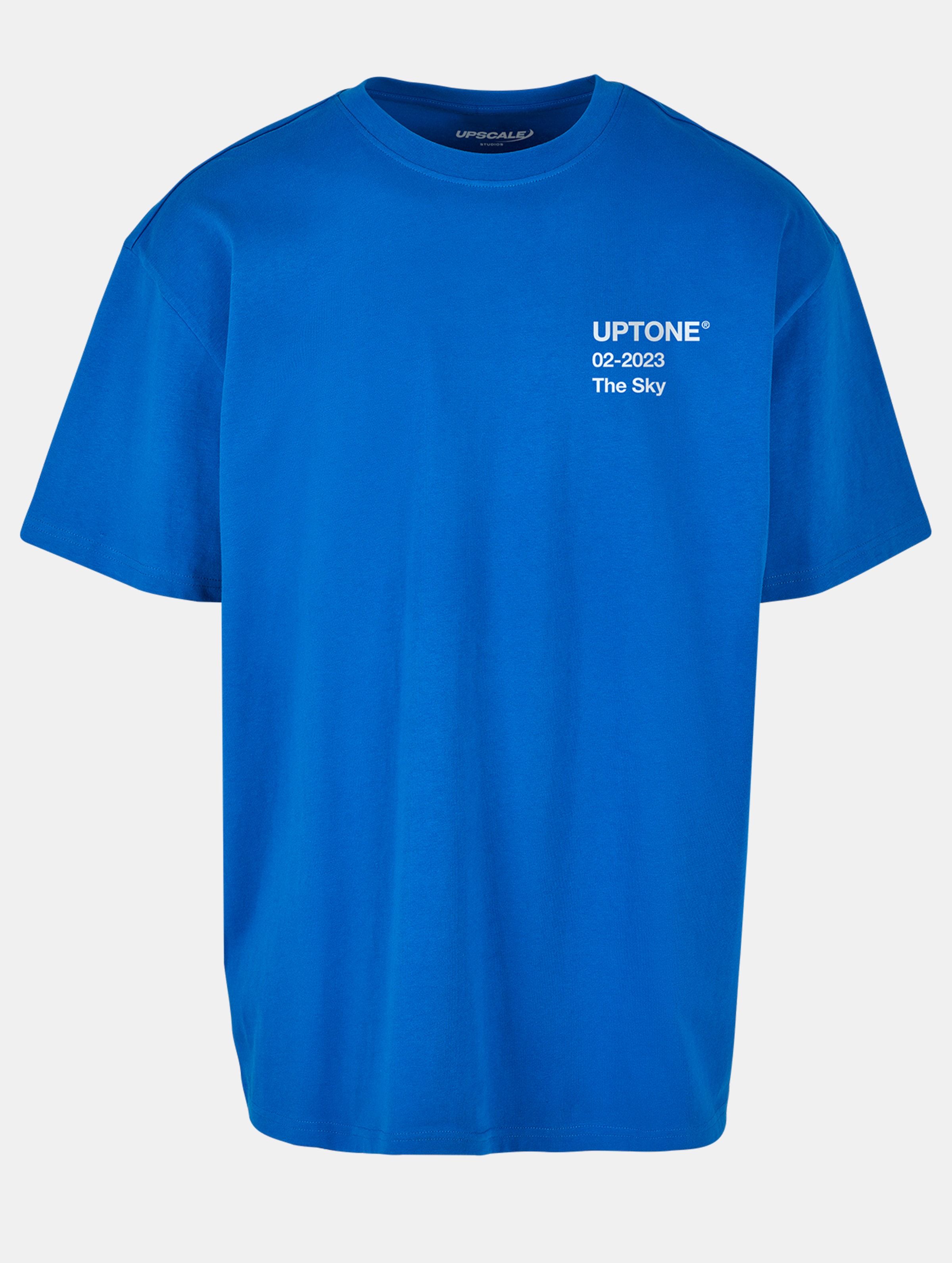 Mister Tee Upscale Uptone Oversize Mannen op kleur blauw, Maat XL