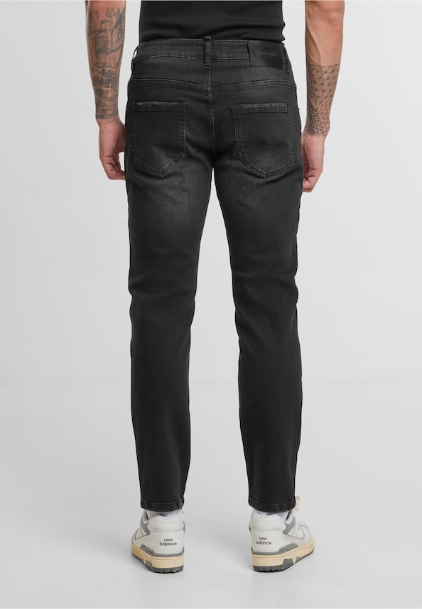 Hector Destroyed Slim Fit Jeans-1