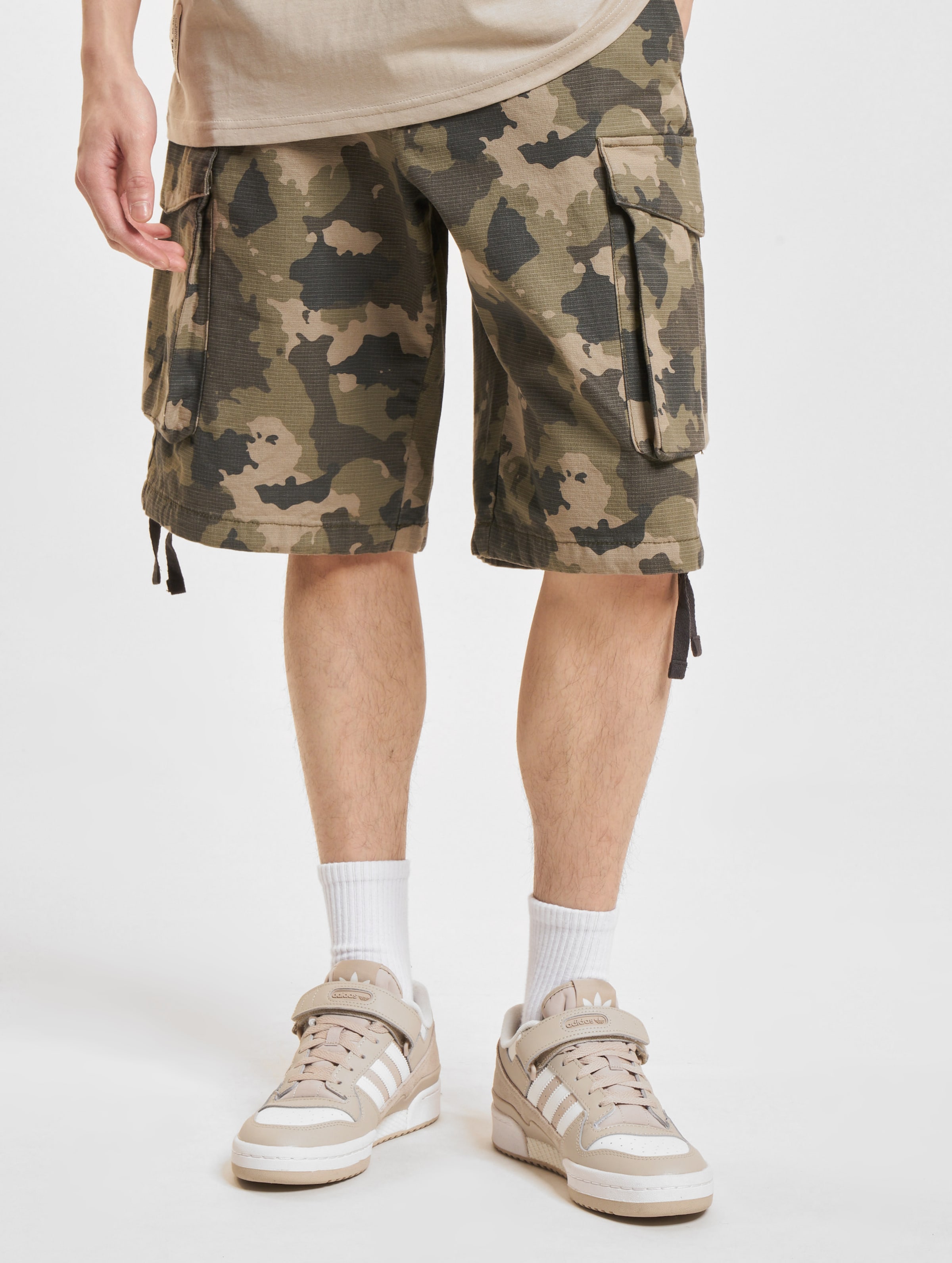 Redefined Rebel Aldo Shorts Mannen op kleur camouflage, Maat S