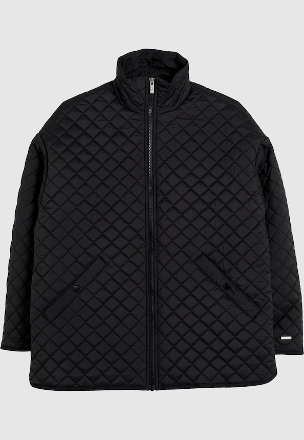 Oversized Quilted Jacket-6