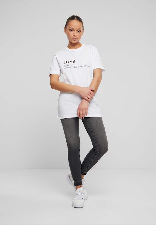 Love Definition T-Shirt Round Neck-4