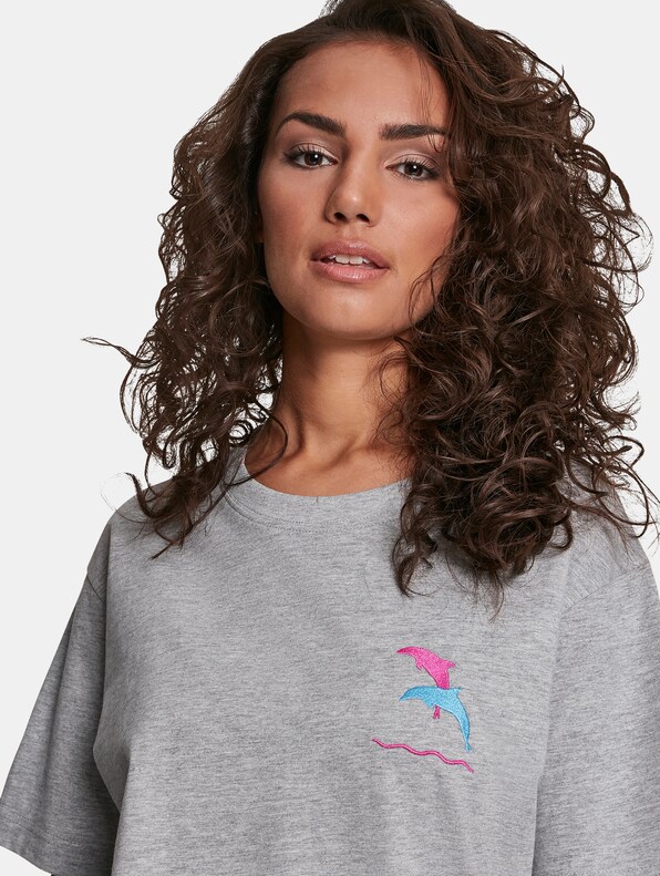 Mister Tee Dolphin T-Shirt Heather-2