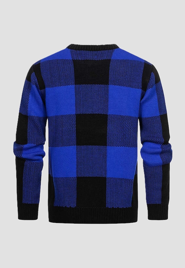 Rusty Neal Herren Strick Sweater Karo-1