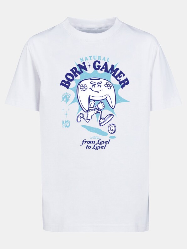 Kids Natural Born Gamer Vintage-0
