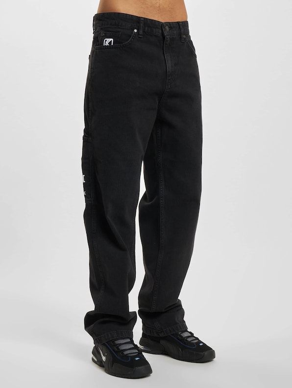 Retro Baggy Workwear Denim Loose Fit-2