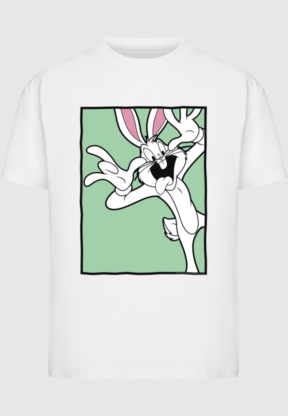 Looney Tunes Bugs Bunny Funny Face Ladies Tee-2