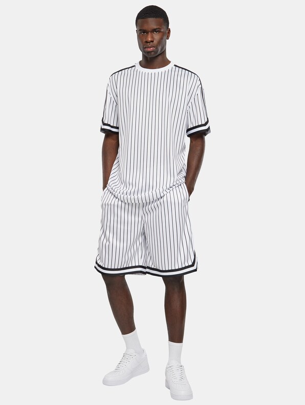 Oversized Striped Mesh-2