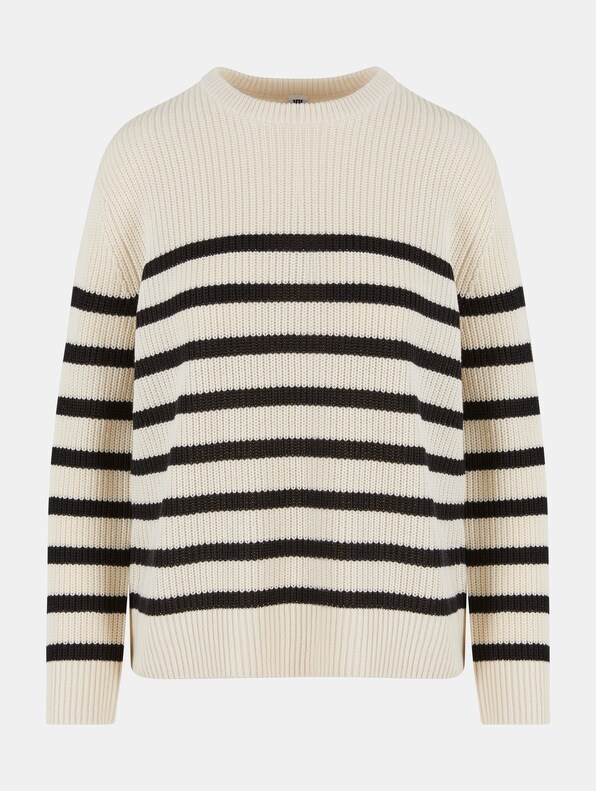 Ladies Rib Striped-3