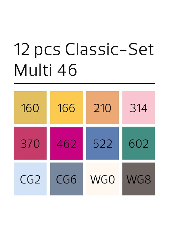 Stylefile Marker Classic 12pcs-2