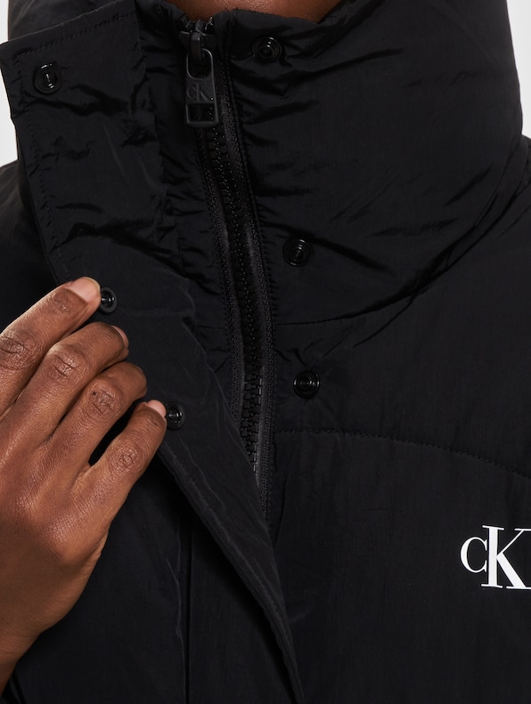 Calvin Klein Belted Long Puffer Jackets-6