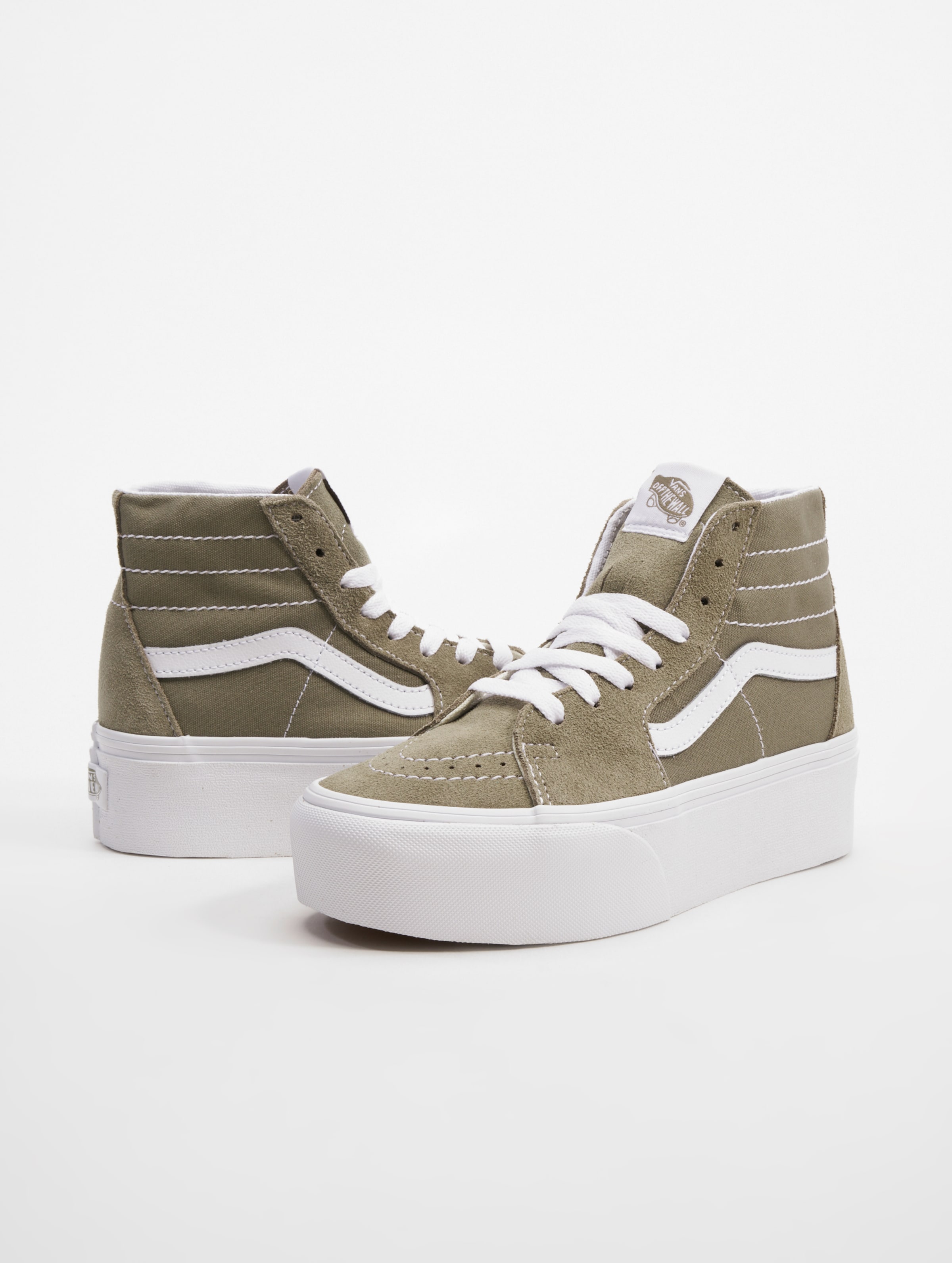 Vans SK8-Hi Tapere dames sneaker - Kaki - Maat 36