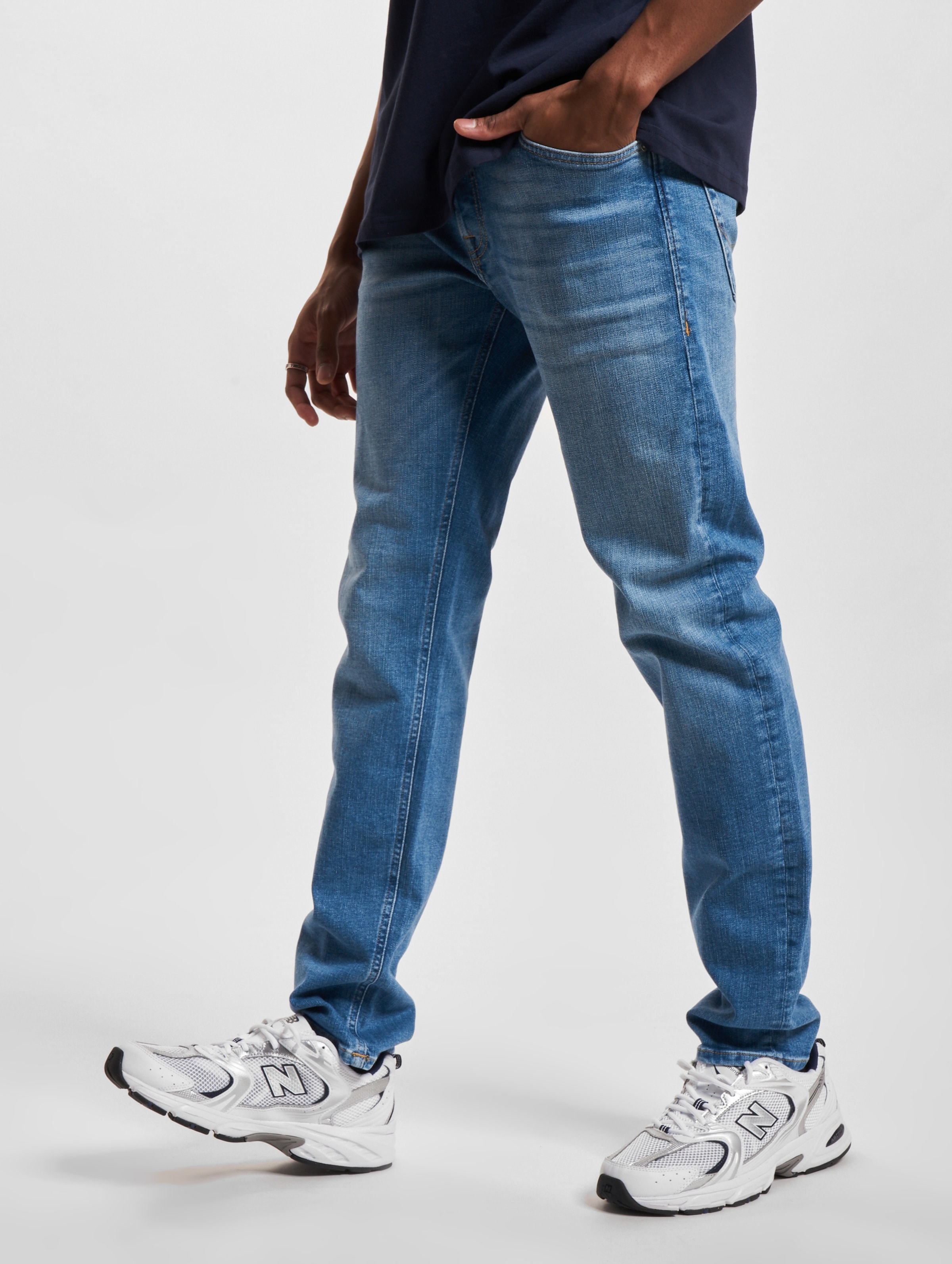 Jack & Jones Mike Original Jeans Mannen op kleur blauw, Maat 2932