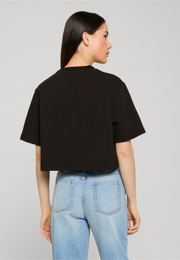 Ladies Structured Jersey Cropped-1