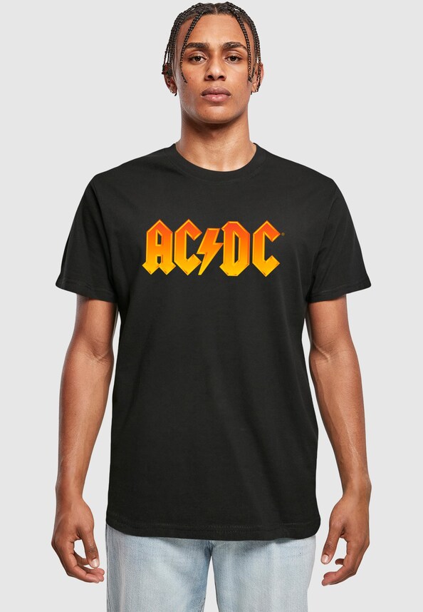 ACDC - Fire Logo T-Shirt-0