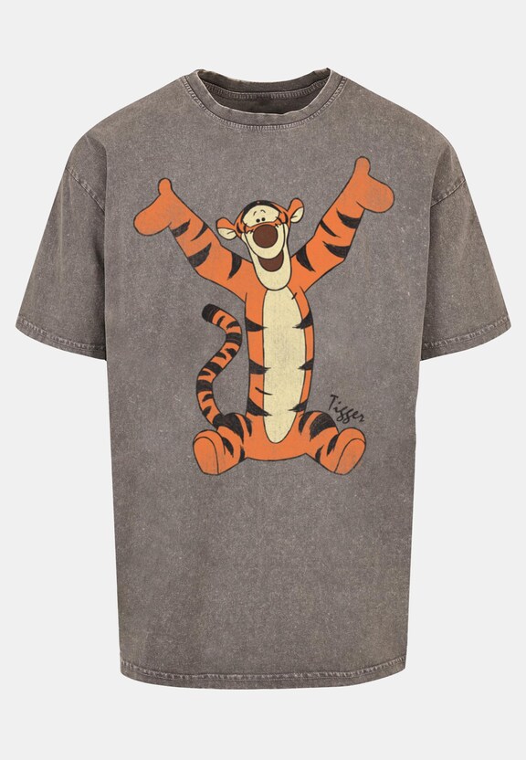 Winnie The Pooh - Tigger Classic Acid Washed Oversize -2