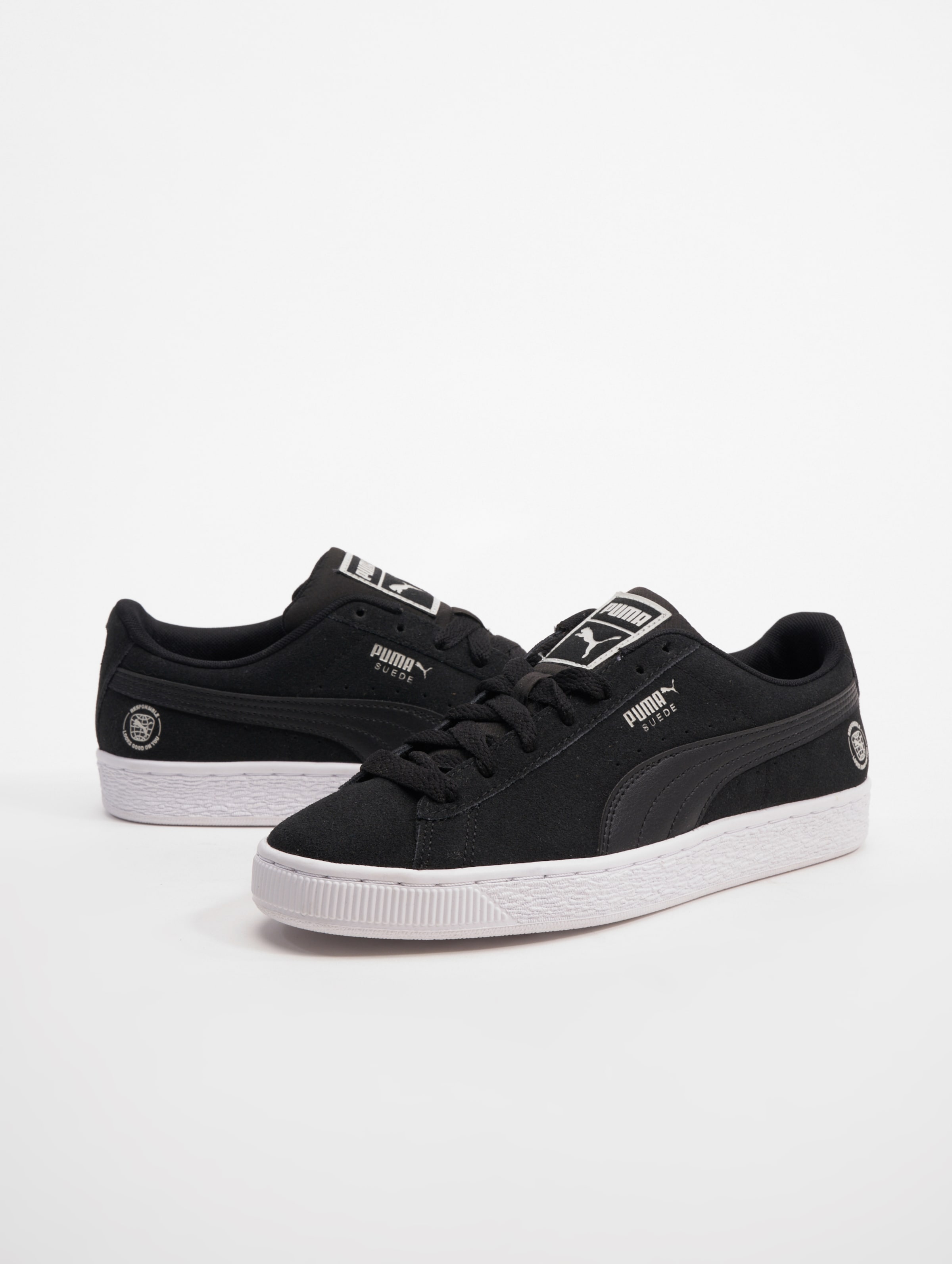 Puma Suede RE:Style Schuhe op kleur zwart, Maat 38.5