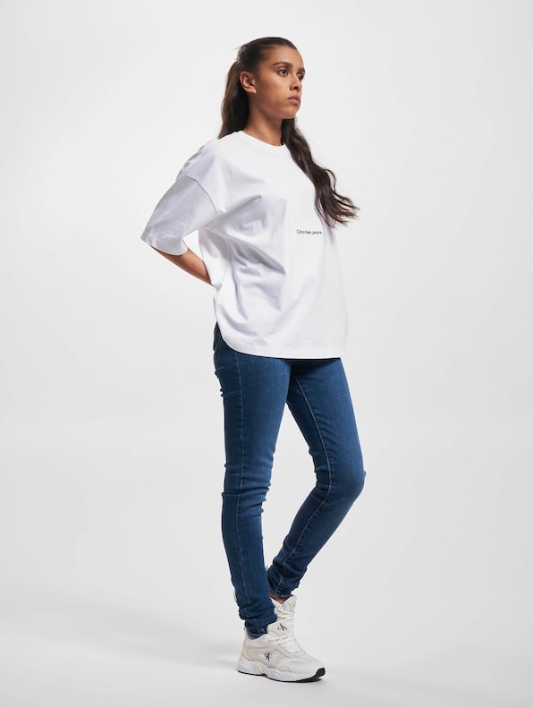 Calvin Klein Jeans Institutional Boyfriend T-Shirt-5