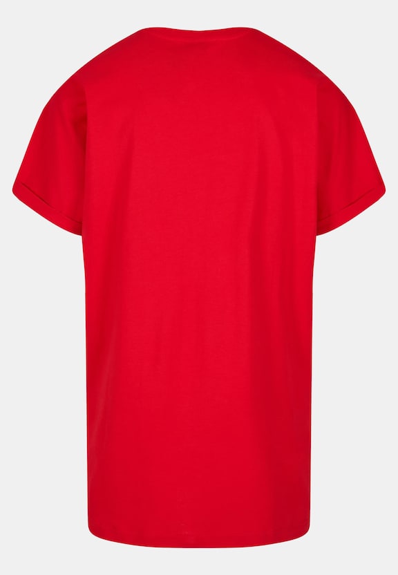 Long Shaped Turnup Tee-3