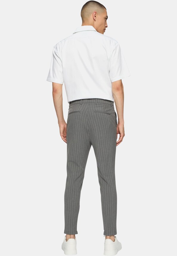 2Y Cropped Pants Pinstripe-5