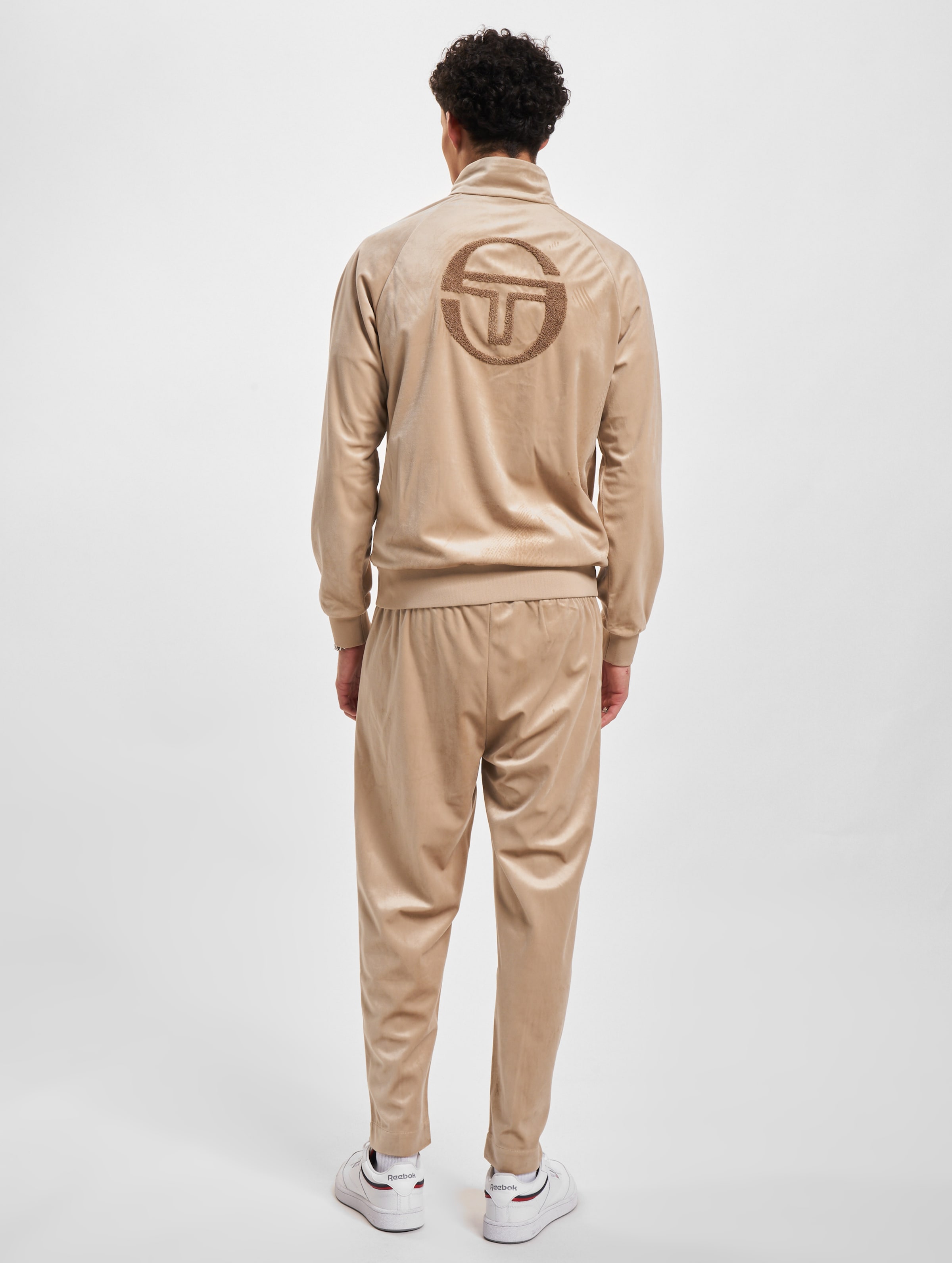 Sergio Tacchini Refined Jogginganzüge Mannen op kleur beige, Maat XL