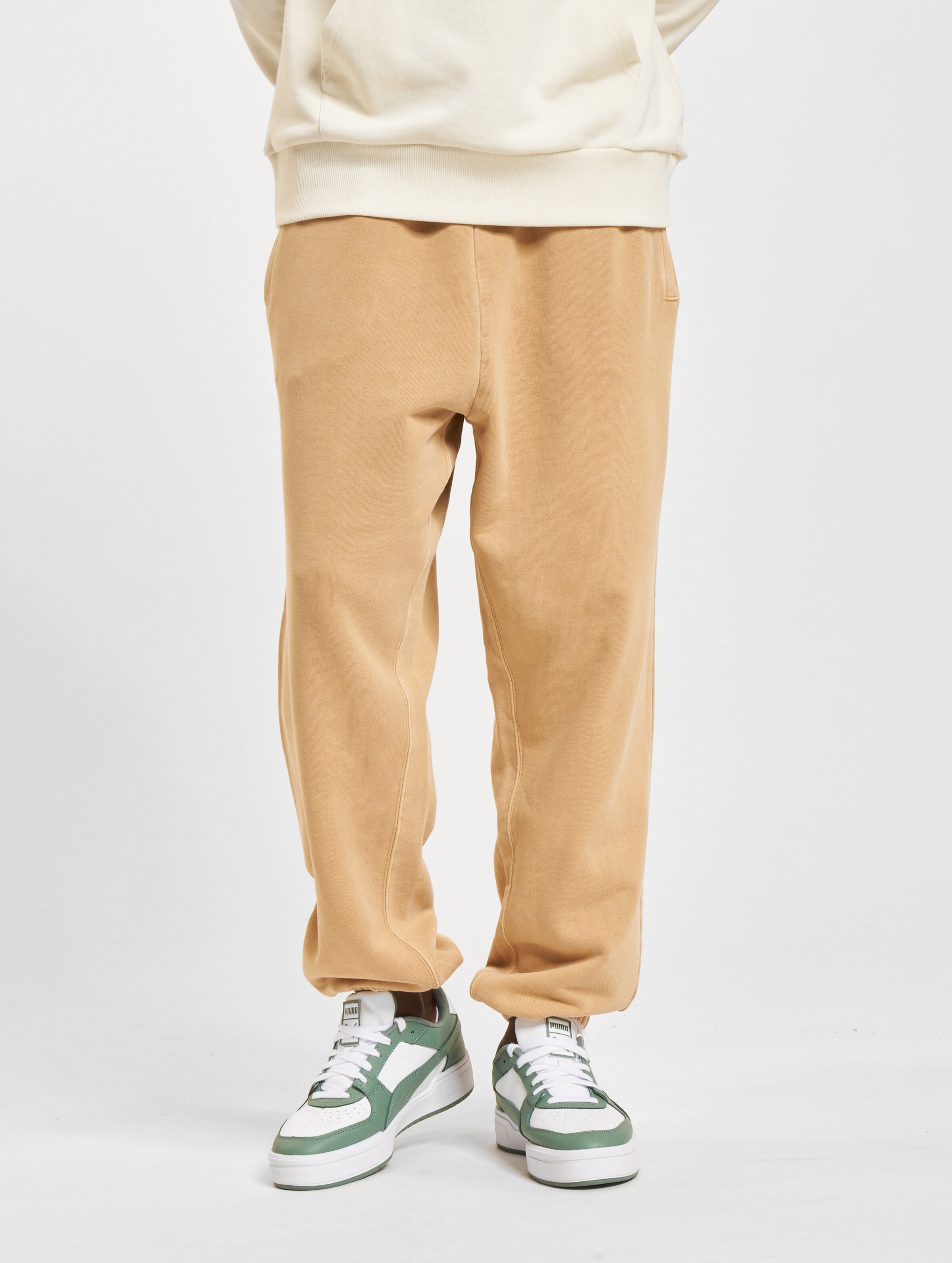 Carhartt WIP Nelson Jogginghose op kleur beige, Maat XXL