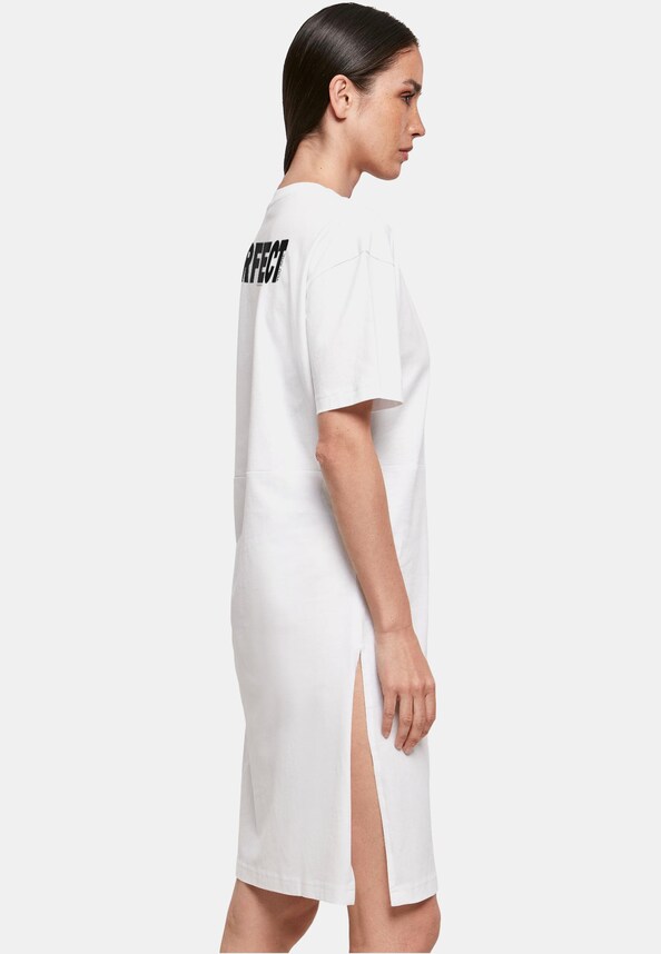 Ladies Believe Front Oversized Slit Tee-2