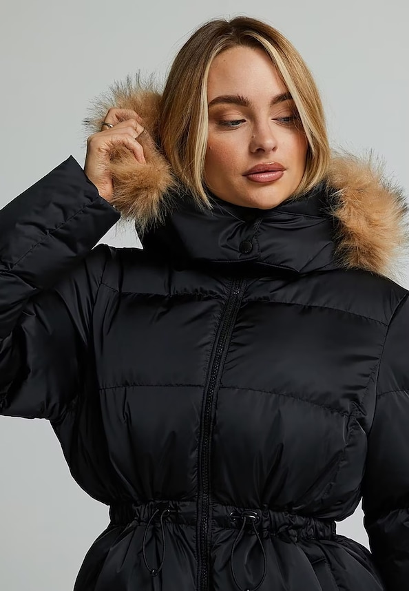 W VIRNA 2.0 MID LENGTH PUFFER PARKA JACKET-7