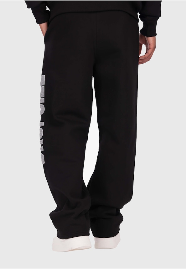 SPLIT FROTTEE EMBO SWEATPANT-1