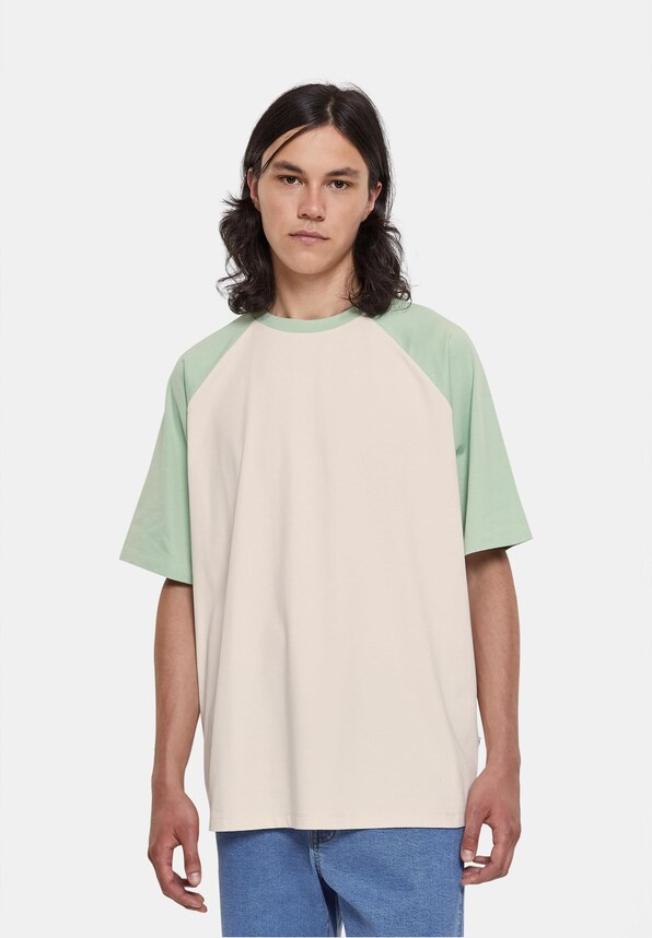Urban Classics Organic Oversized Raglan T-Shirt White/Vintage-0