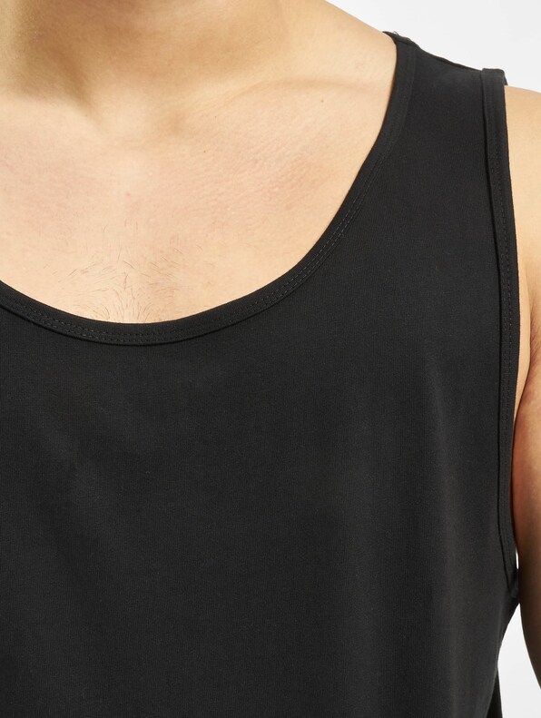 Urban Classics Jersey Big Tank Top Black (S-3