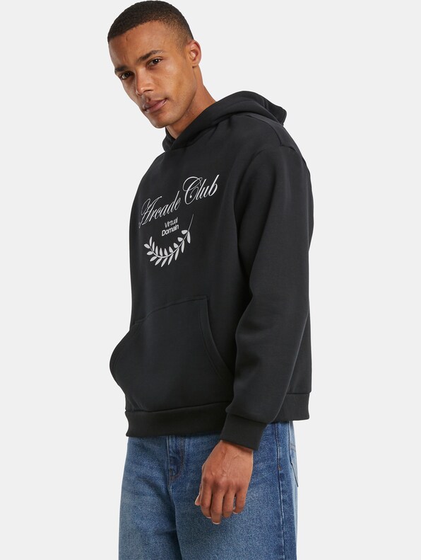 Mister Tee Arcade Club Fluffy Hoody-0