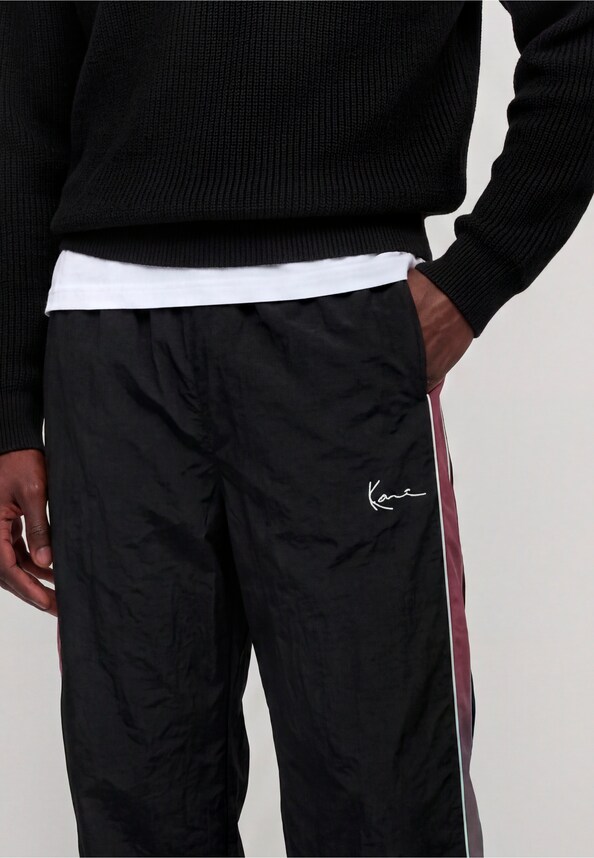 Signature Sidestripe Baggy Trackpants-5