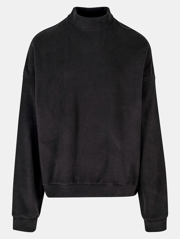 Oversized Polar Fleece Crew-2