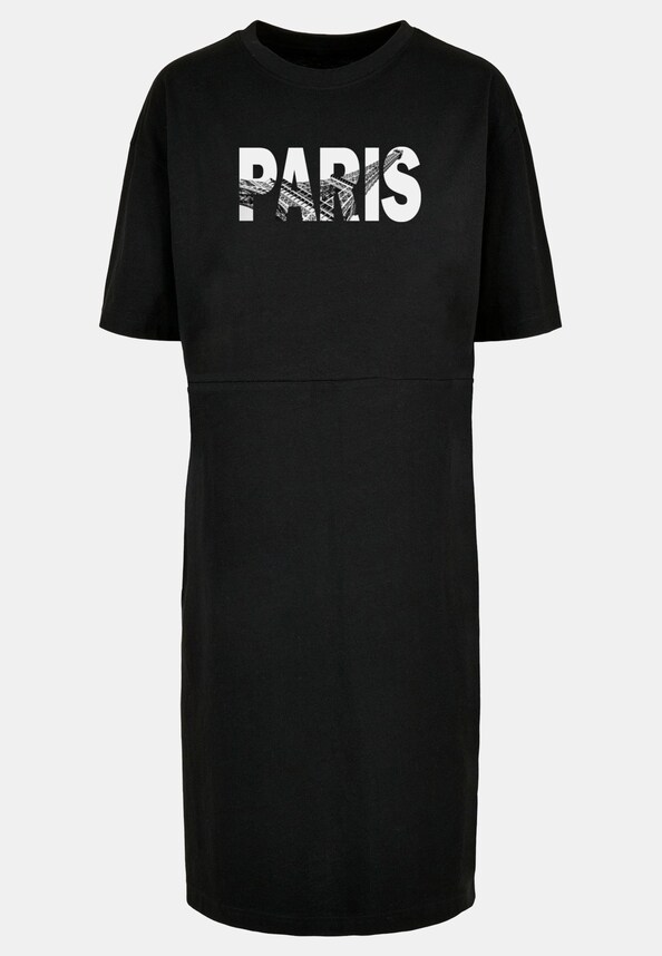  Ladies Paris Eiffel Tower Oversized Slit-2