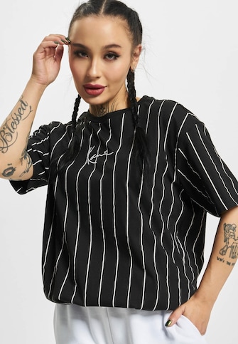 Small Signature Oversize Essential Pinstripe