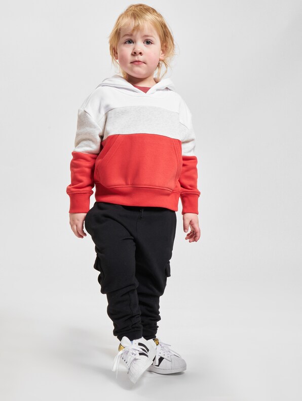 Girls Oversized 3-Tone Hoody-4