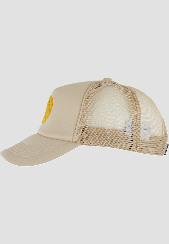 SMILEY UPSIDE DOWN TRUCKER HAT-1