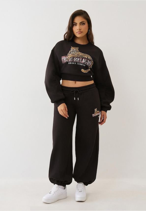 CRYSTL LEOPARD RUCHED -3