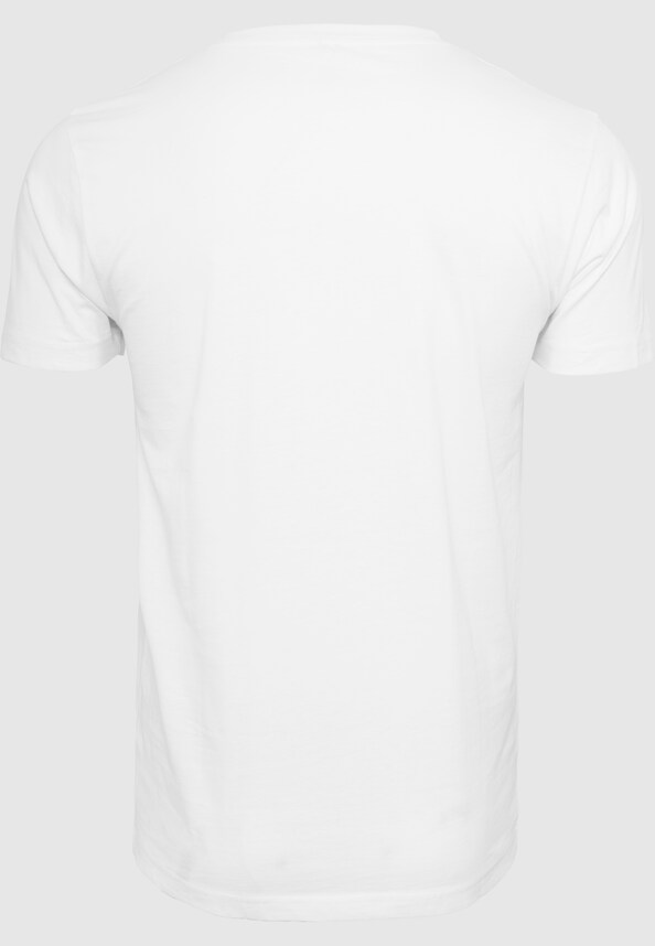 Peace - Stripe Victory Hand T-Shirt Round Neck-4