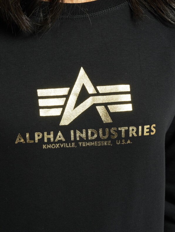 Alpha Industries New Basic Foil Print Pullover-4