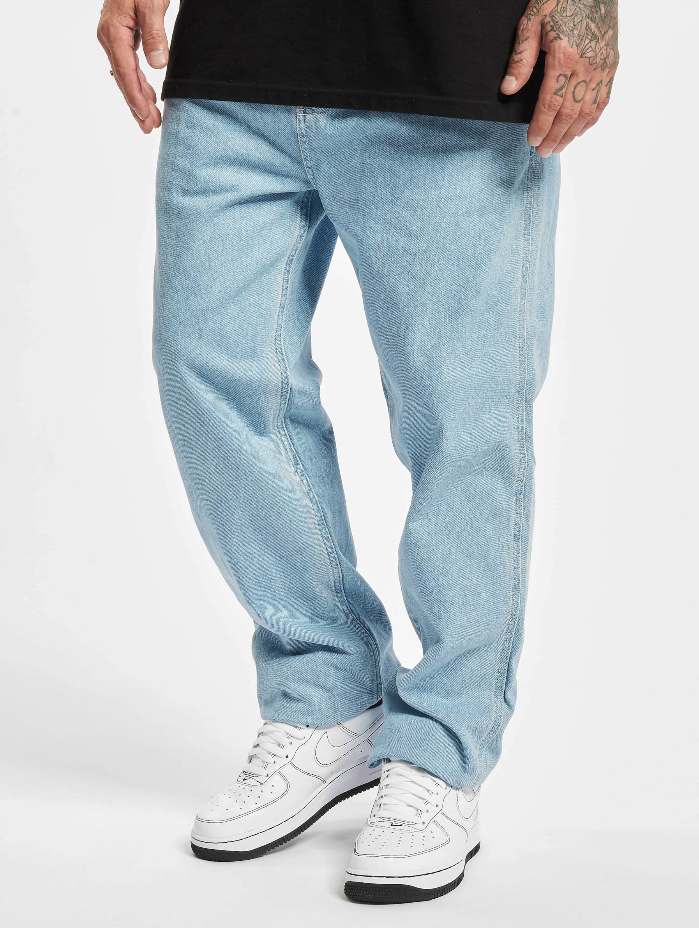 Dickies Houston Denim Straight Fit Jeans Mannen op kleur blauw, Maat 3030