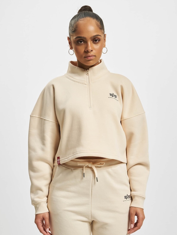  Half Zip Cropped-2