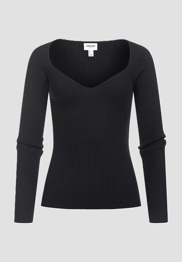 Vero Moda Damen Ribbed-0