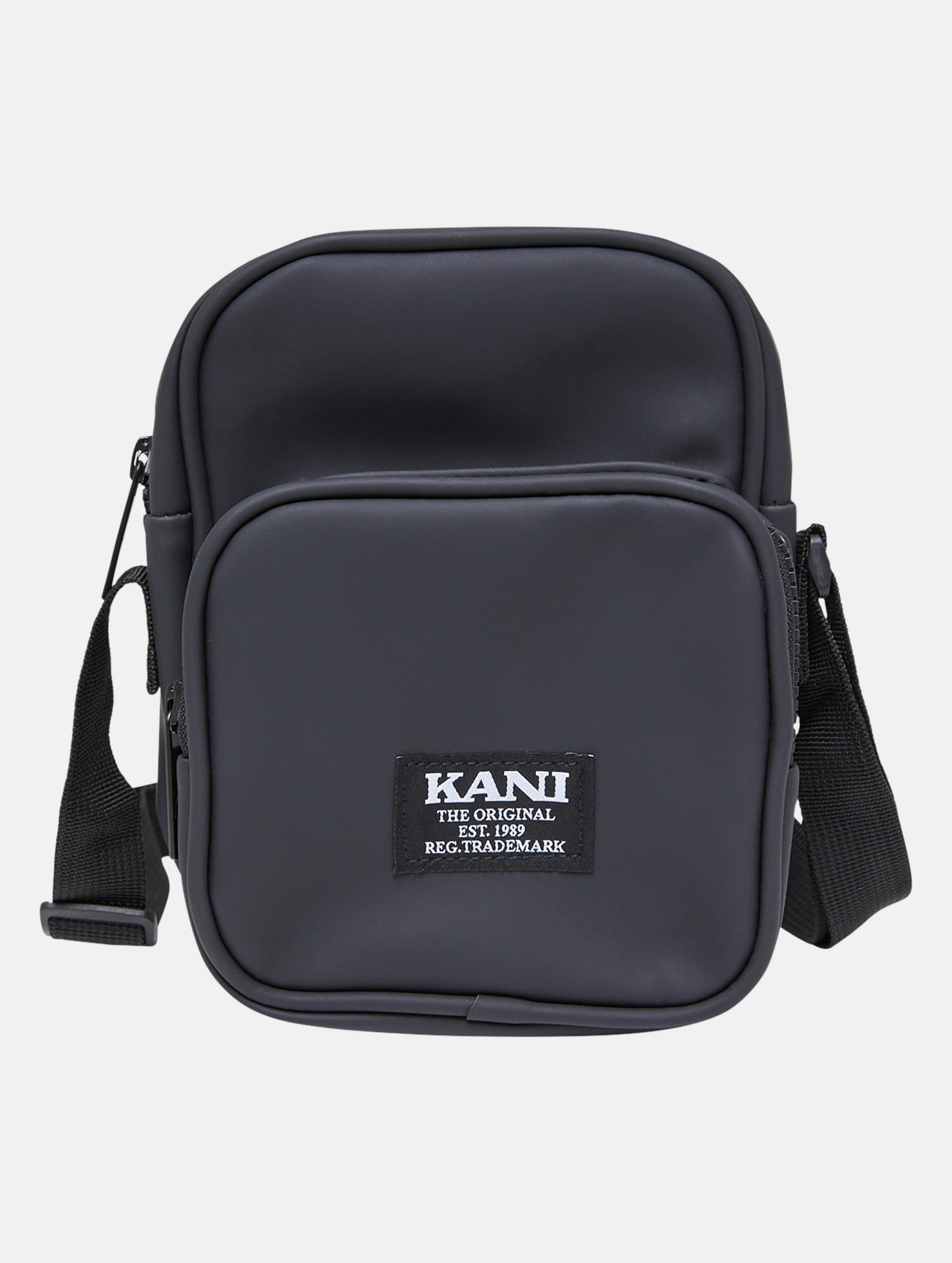 Karl Kani Signature Pouch Bag Mannen op kleur zwart, Maat ONE_SIZE