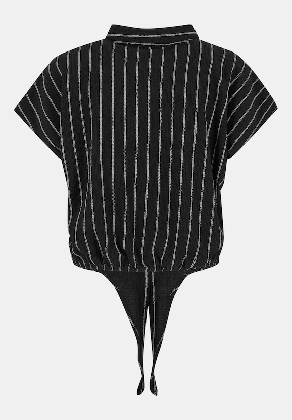 Ladies Structured Striped Tied -5
